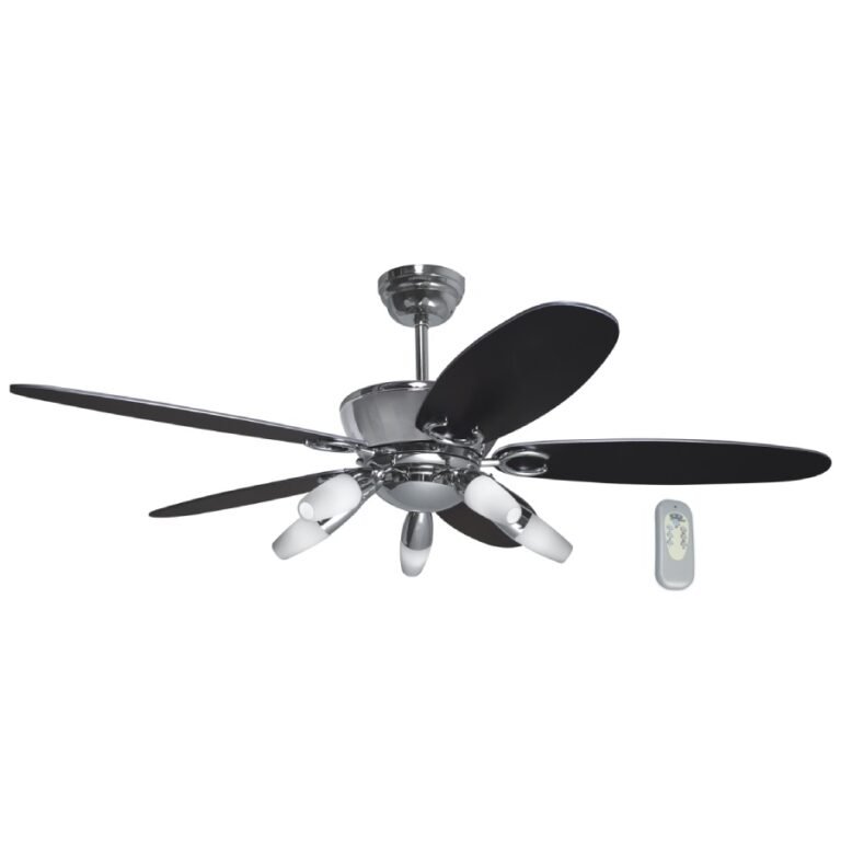 Havells Premium Underlight Aureus 1320 mm Sweep Chrome Plated Ceiling Fan