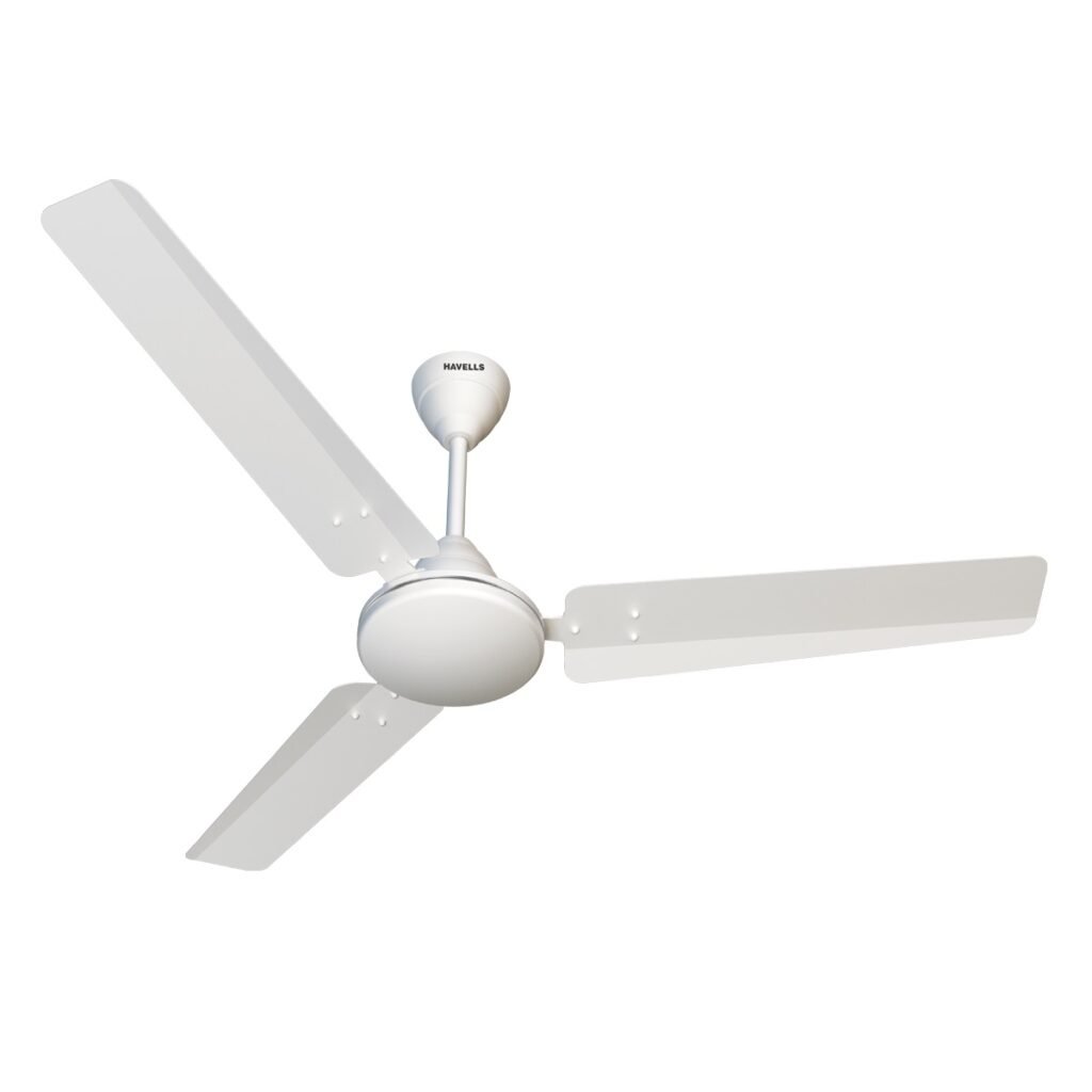 Havells ceiling Fan SAM MET 1400 mm sweep Pearl White
